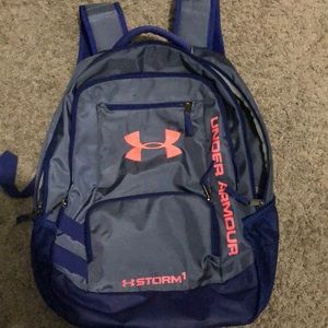 UA backpack, calculator, erasers, and pencil lead